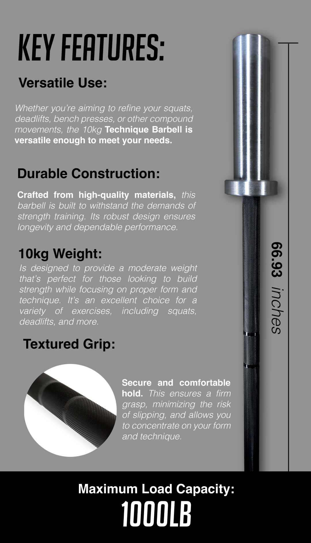 10-kg-barbells-key-features