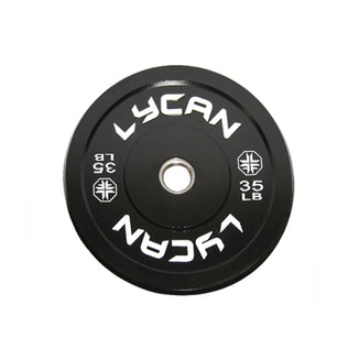 Black Rubber Bumper Plates Lbs (Pair)