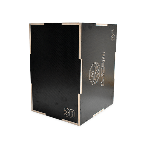 Cajón pliométrico de madera antideslizante