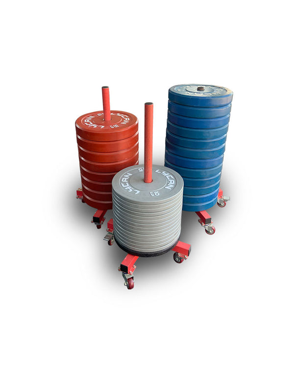 Soporte con ruedas para parachoques